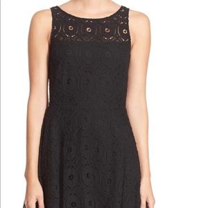 Black Lace mini semi-formal dress
